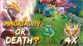 Using Arguss Immortality To Fight Actual Immortals 💀  Mobile Legends [upl. by Mosby]