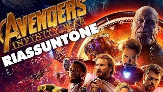 Il RIASSUNTONE infinito di AVENGERS INFINITY WAR IlRidoppiatore [upl. by Nahtnaoj]