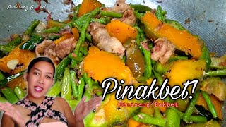 PAKBET WITH BAGOONG ALAMANG  FILIPINO FOOD  HOW TO COOK PINAKBET [upl. by Alexandrina]