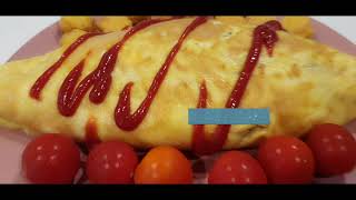 KOREAN STYLE OMURICE Omelette Rice 오무라이스 [upl. by Rodrich362]