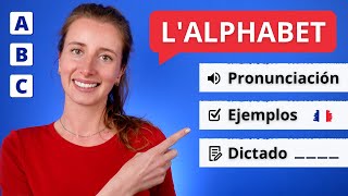 El Abecedario  El Alfabeto Francés Y Su Pronunciación 🇫🇷 Ejemplos  Dictado [upl. by Xever]