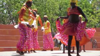 Haitian Folk Dance Show in Labadee Haiti [upl. by Jedlicka]