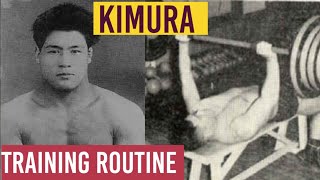 Masahiko Kimuras Training routine [upl. by Radack734]