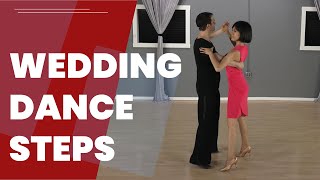 Wedding dance steps with Ballroom dance basics [upl. by Brathwaite]