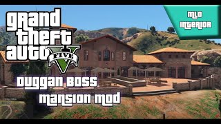 How to install Duggan Boss mansion interior mod in GTA 5 [upl. by Mulry619]