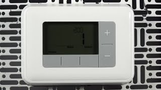 How to enter and navigate advanced programming on the T3 thermostat  Resideo [upl. by Atilrep953]