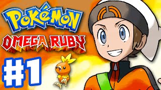 Pokemon Omega Ruby and Alpha Sapphire  Gameplay Walkthrough Part 1  Intro and Starter Evolutions [upl. by Etnecniv]