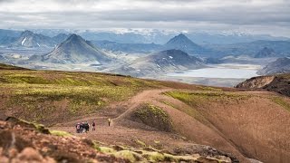 Iceland trekking tour from Landmannalaugar to Þórsmörk [upl. by Dylan521]