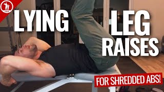 Lying Leg Raises Correct Form amp Tutorial [upl. by Aldredge722]