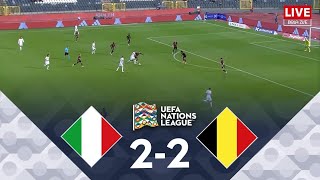 Italy vs Belgium  UEFA Nations League 2024 Full Match [upl. by Najed]