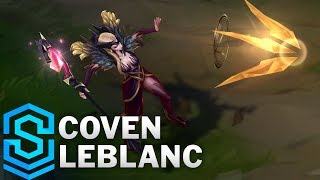 Coven LeBlanc Skin Spotlight  League of Legends [upl. by Bartlet394]