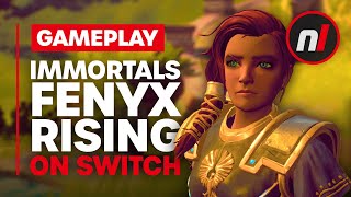 Immortals Fenyx Rising Nintendo Switch Gameplay [upl. by Acinomaj]