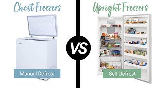 Chest Freezer vs Upright Freezer [upl. by Ayk857]