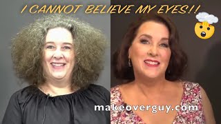 Elizabeth Taylor Reincarnated  A MAKEOVERGUY Makeover [upl. by Enairda]