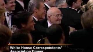 Pres Bush at 94th Annual White House Correspondents Dinner [upl. by Ednarb691]