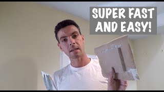 How to repair a hole in drywall california patch [upl. by Annette497]