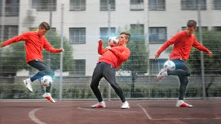 SURPRISE YOUR FRIENDS  3 EASY SKILLS TUTORIAL  Football Freestyle Training [upl. by Tarryn848]