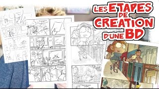 LES ETAPES DE CRÉATION DUNE BD [upl. by Aneehsak839]