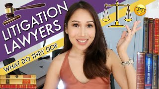 Lawyer Secrets WHAT DOES A LITIGATION LAWYER DO [upl. by Martelli]