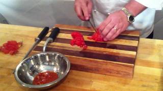 How to make Tomato Concassé [upl. by Errecart]