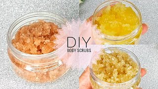 3 DIY  GOMMAGES CORPS MAISON  Body Scrubs  Realferiel [upl. by Sherurd315]