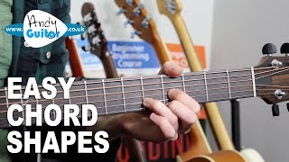 EASY Chord Shapes All Over The Neck [upl. by Kirkwood]