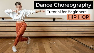 HIP HOP Dance Choreography Tutorial for Beginners  Free Dance Class at Home [upl. by Mettah]