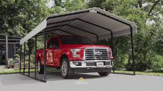 Arrow Carport How To Assemble [upl. by Vince]