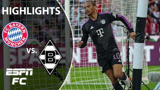 Monchengladbach vs Bayern Munich  Bundesliga Highlights  ESPN FC [upl. by Aronas36]