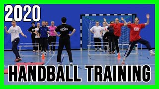 🤾 Handball Training Exercises 2022 Shooting Coordination Team [upl. by Anneyehc12]