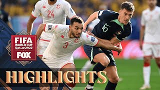 Tunisia vs Australia Highlights  2022 FIFA World Cup [upl. by Teufert642]