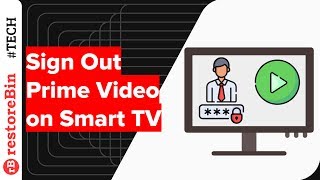 How to Logout Amazon Prime Video on Smart TV App [upl. by Melinde538]