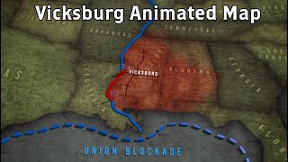 Vicksburg Animated Battle Map [upl. by Osgood928]