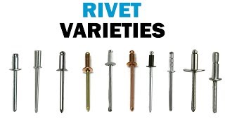 POP Rivet Types and Materials  Fasteners 101 [upl. by Henig426]