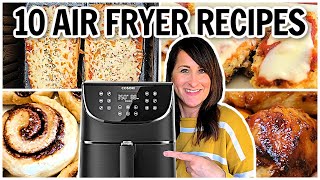 10 EASY Air Fryer Recipes  THIS is What to Make in Your Air Fryer  Cosori amp Philips XXL [upl. by Gabbey]