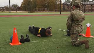 5 Hand Release Pushup event execution [upl. by Grantley]