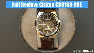 Full Review Citizen CB016808E EcoDrive Atomic Watch [upl. by Aarika]