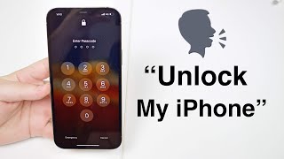 Unlock iPhone with your Voice [upl. by Lonny16]