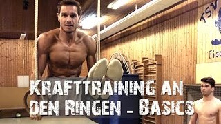 Krafttraining an den Ringen 1 [upl. by Neerod]