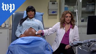 Keke Palmer confirms pregnancy on SNL [upl. by Bluefarb]