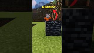 Why Bedrock Block is The Weakest Blockl [upl. by Leinnad]