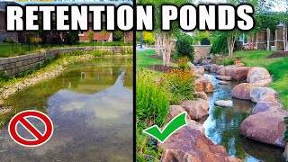 How RETENTION PONDS Manage Storm Water Runoff [upl. by Yrffoeg]