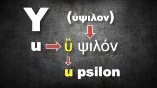 Greek alphabet the CORRECT pronunciation [upl. by Oirevlis]