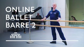 Ballet Barre 2 Online Ballet Class  Dutch National Ballet [upl. by Lefty605]