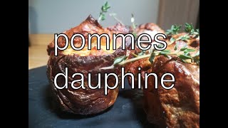 Pommes Dauphine potato and choux pastry [upl. by Cannice]