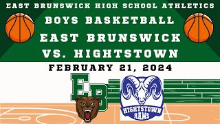 EBHS Boys Basketball vs Hightstown 2212024 [upl. by Maggee]