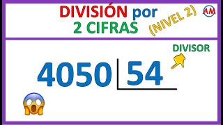 📌 DIVISIÓN por 2 CIFRAS  Super fácil 😎  Ejercicio N° 7 [upl. by Yrakcaz22]