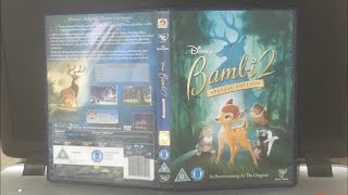 Opening amp Closing To quotBambi 2 Special Editionquot Disney DVD United Kingdom 2011 quotREUPLOADEDquot [upl. by Eirrab]