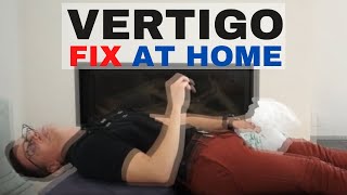 How to Fix CURE VERTIGO BPPV at Home  How To Do the Epley Maneuver [upl. by Borchers]