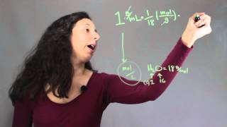 Density to Molarity Conversion  Chem Class [upl. by Wilkey]